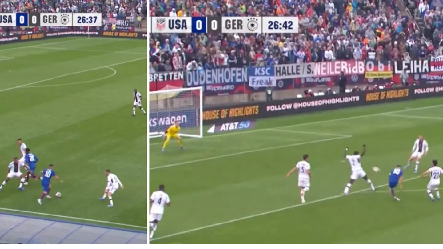 Christian Pulisic scores a stunning goal for USA vs Germany in international friendly
