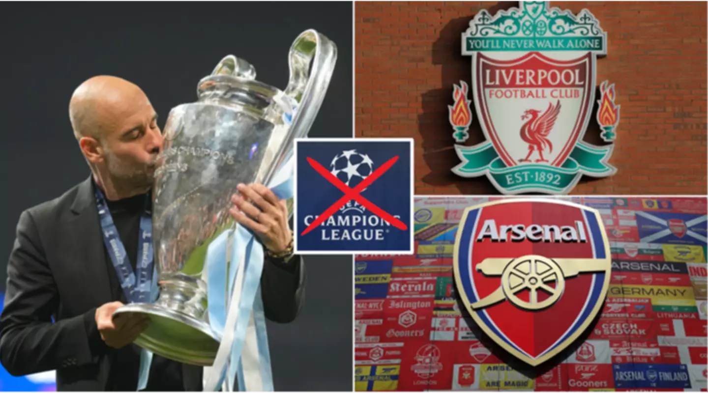 Man City could be kicked out of the Champions League next season thanks to Liverpool and Arsenal