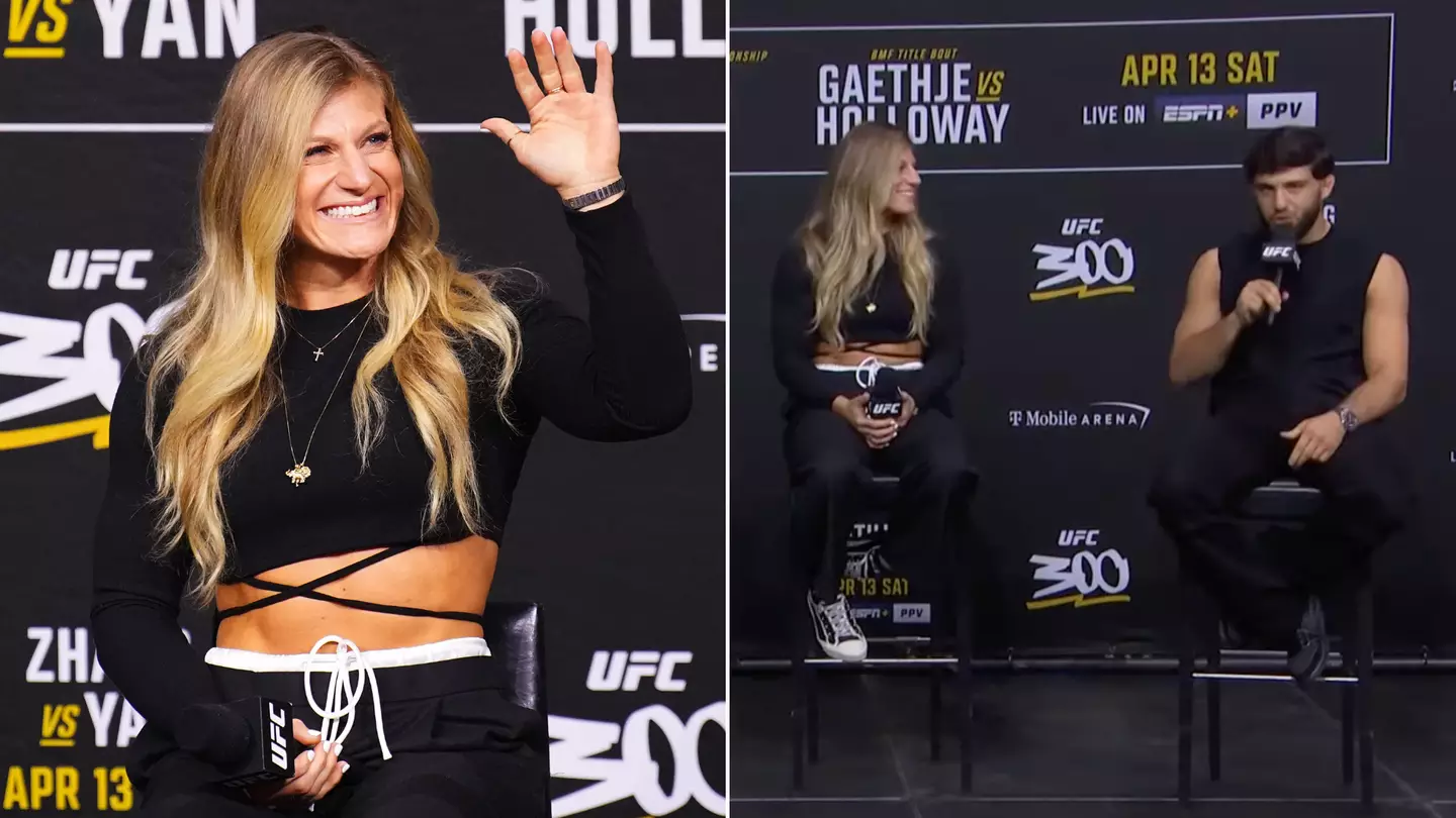 UFC 300 star Kayla Harrison 'embarrassed' by sexualised question during 'disrespectful' fan Q&A