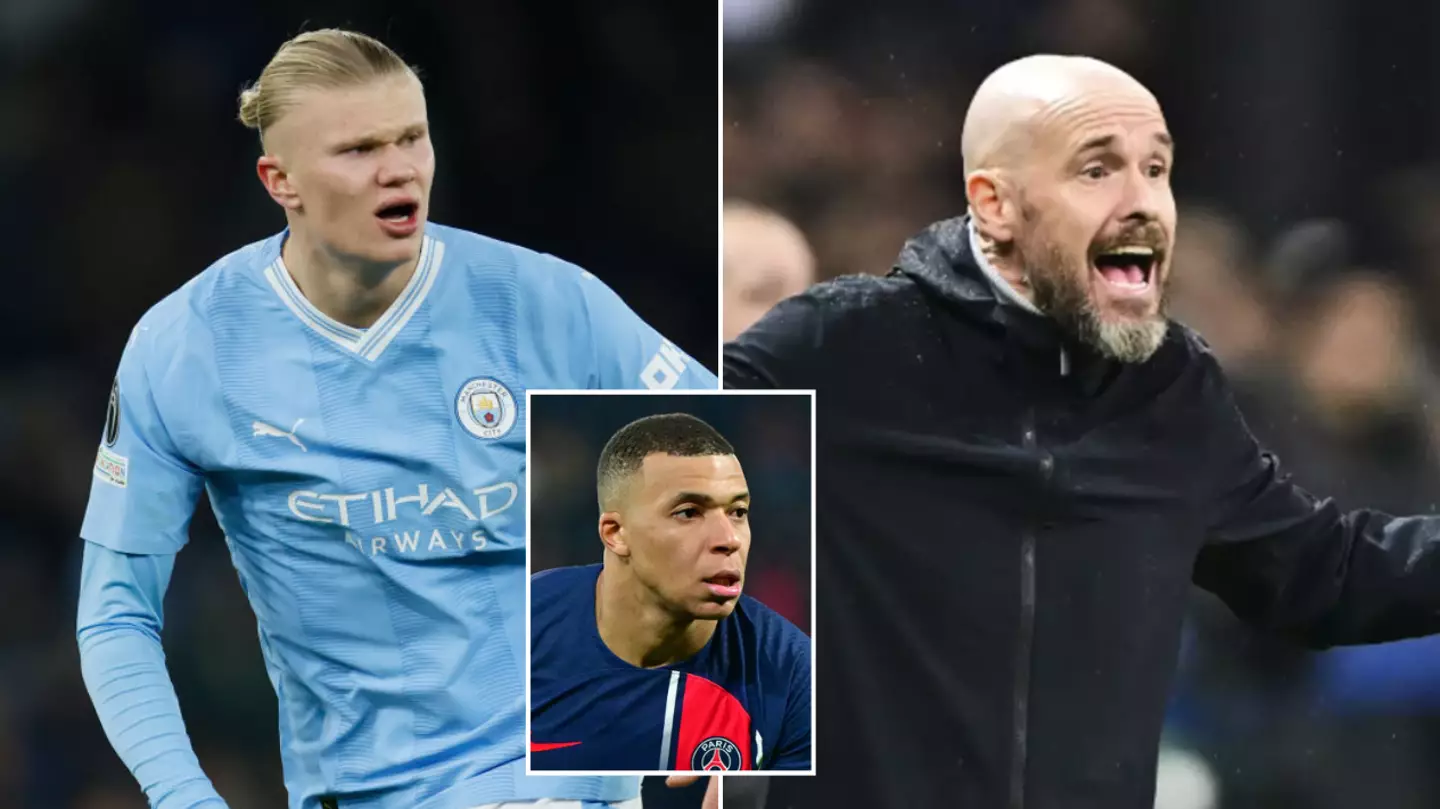 Player who has outscored Kylian Mbappe and Erling Haaland this season 'gives green light' to Man Utd move