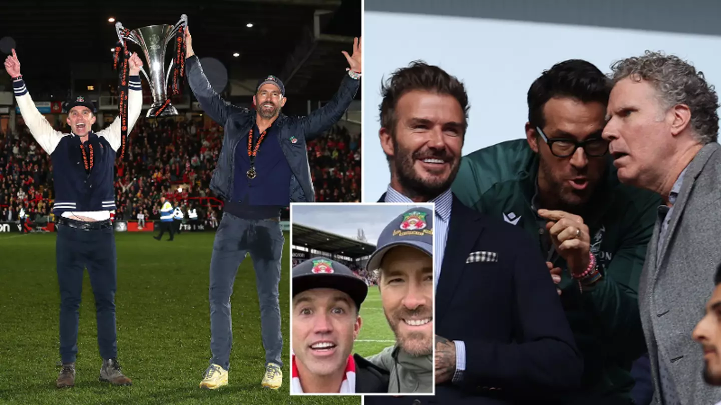 Wrexham's value sky-rockets three years after Ryan Reynolds and Rob McElhenney's stunning takeover