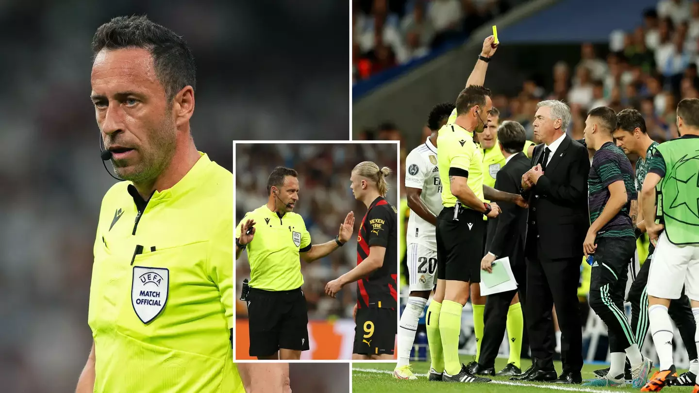 Referee Artur Dias could receive UEFA reward for Real Madrid vs Man City performance despite Carlo Ancelotti complaint