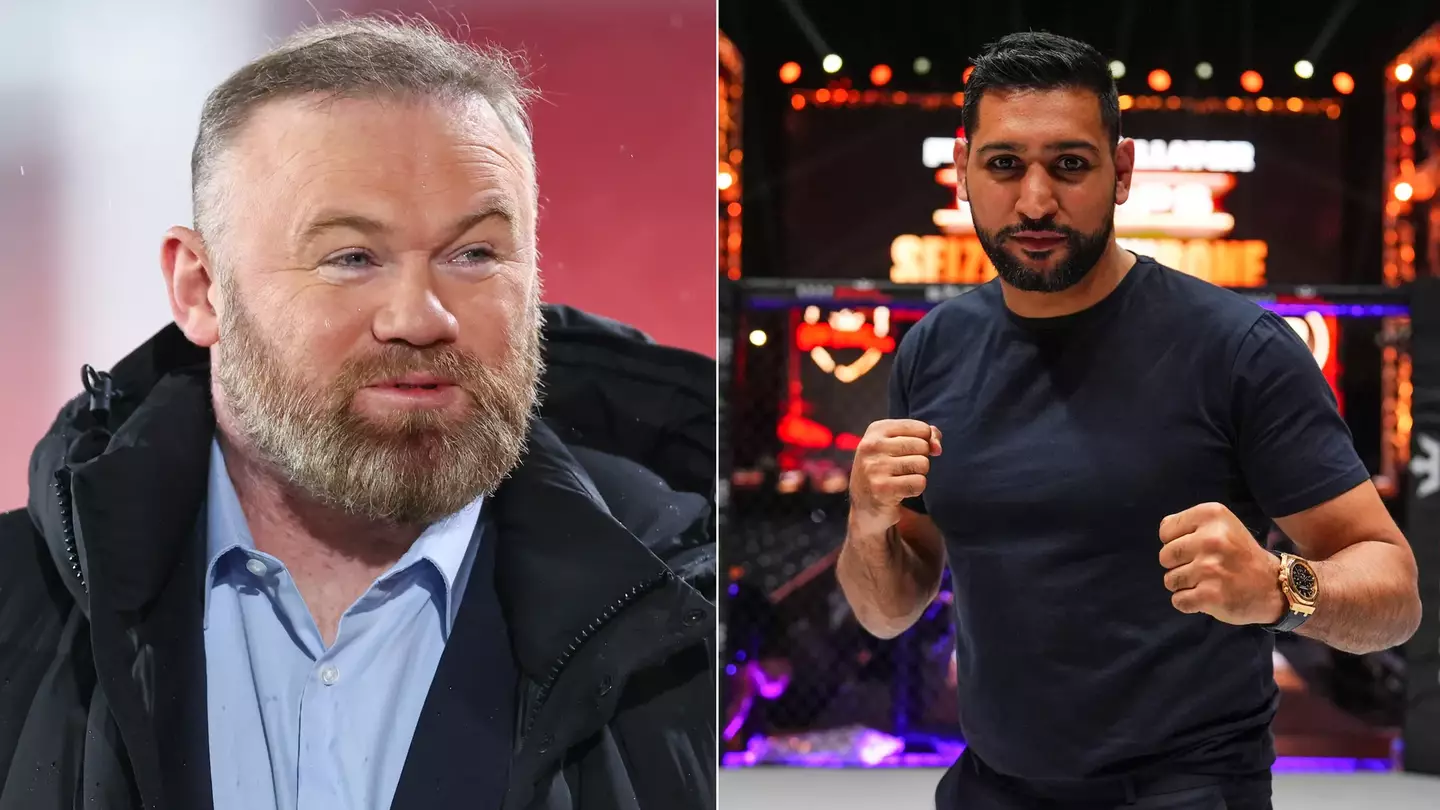 Amir Khan offers to train Wayne Rooney for blockbuster fight against Premier League legend to settle beef