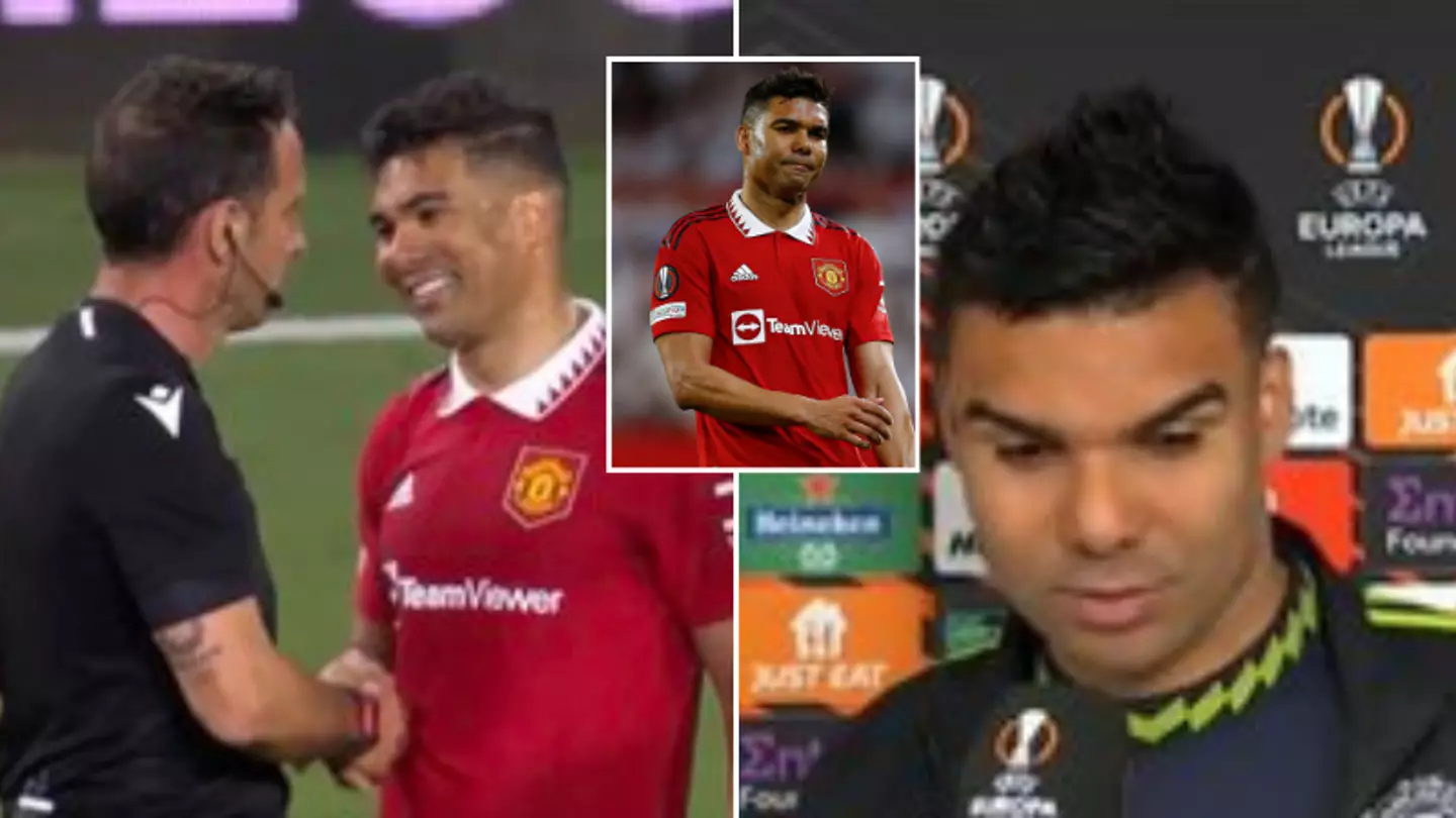 Man United fans fume over Casemiro's reaction to embarrassing Europa League elimination to Sevilla