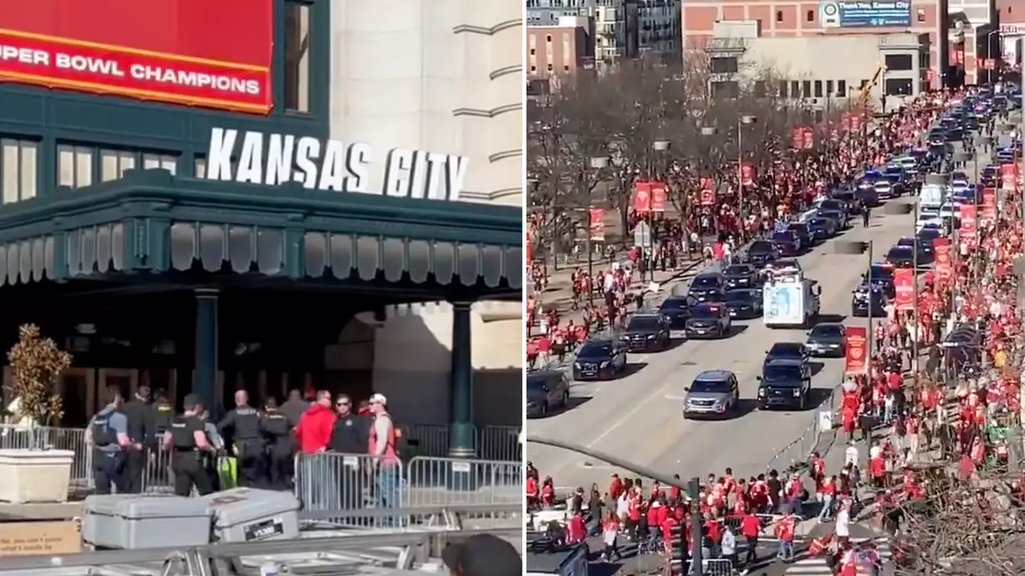 'Multiple people struck' as shots fired at Kansas City Chiefs' Super Bowl parade