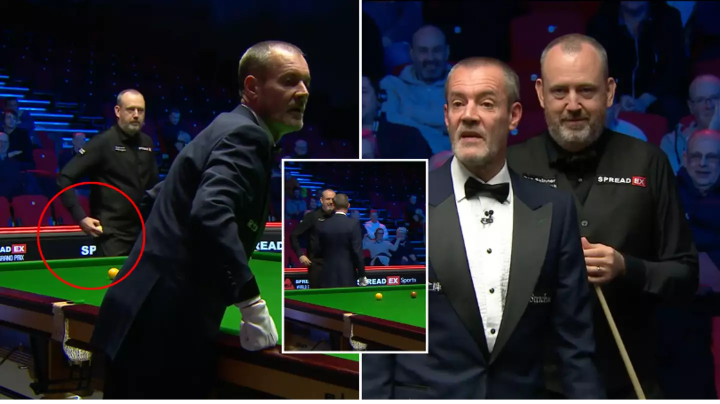 Mark Williams penalised seven points by referee after rare cue ball incident, he found it hilarious