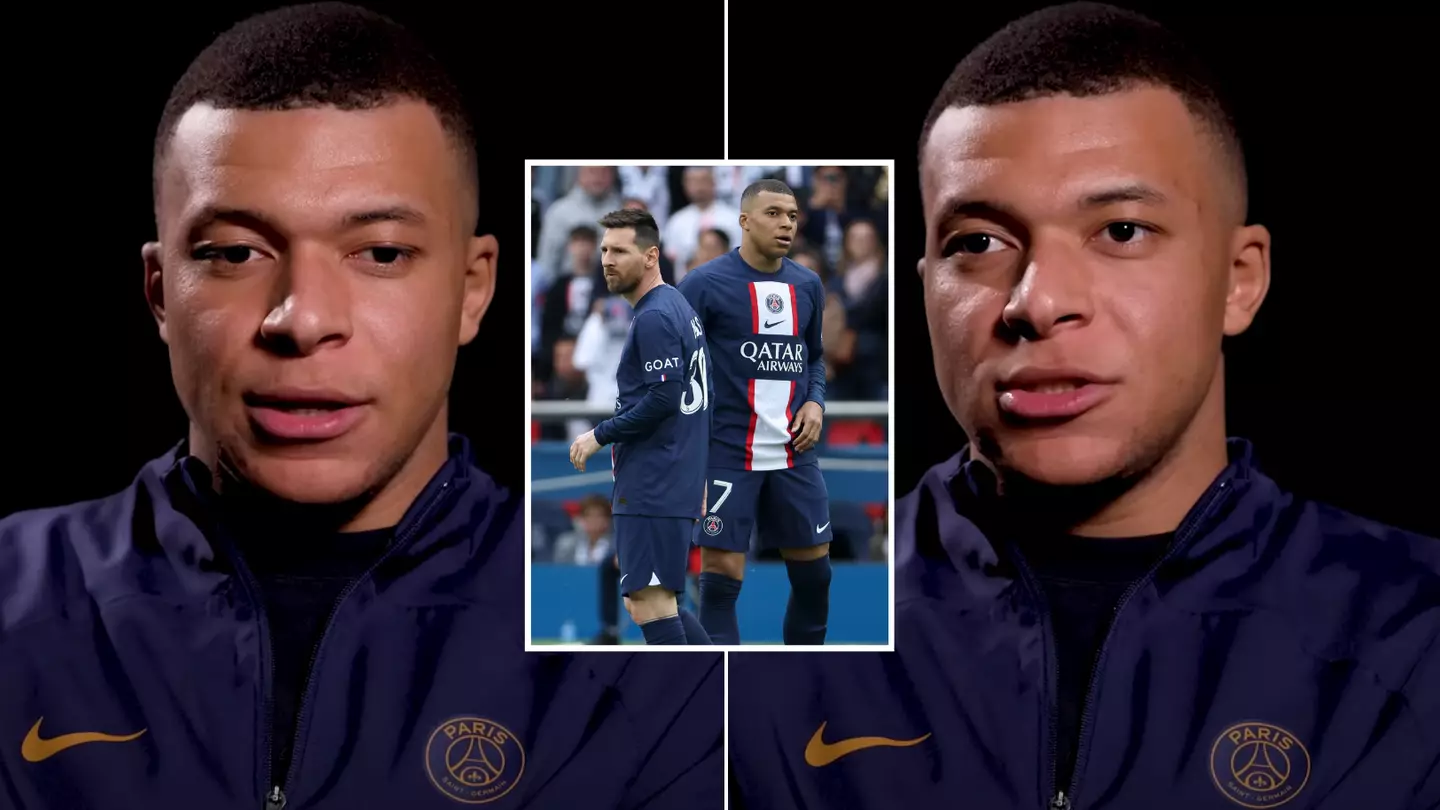 Kylian Mbappe gives honest answer when asked if he misses Lionel Messi at PSG
