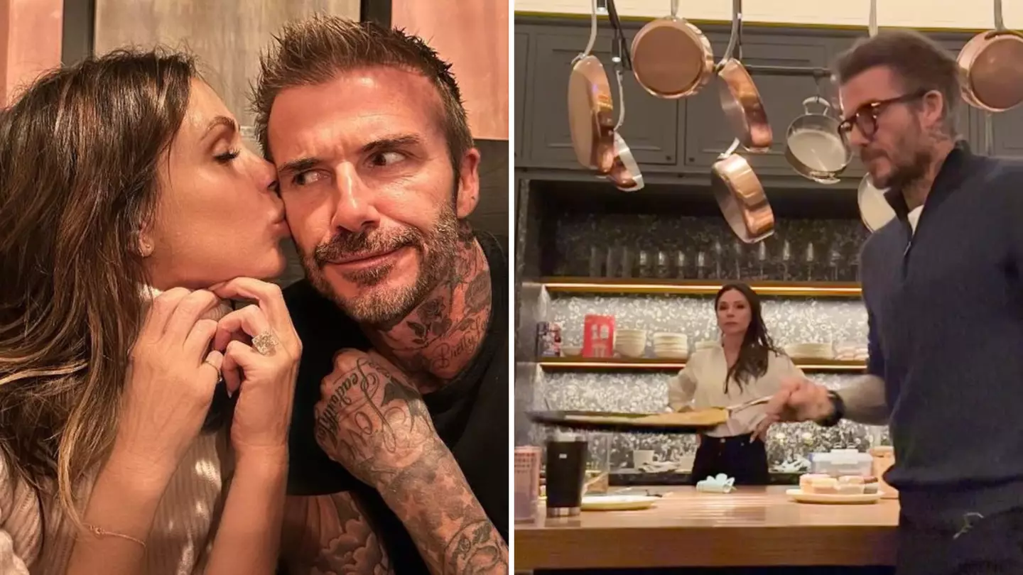 David Beckham reveals his bizarre cleaning ritual at home and claims Victoria doesn't appreciate it