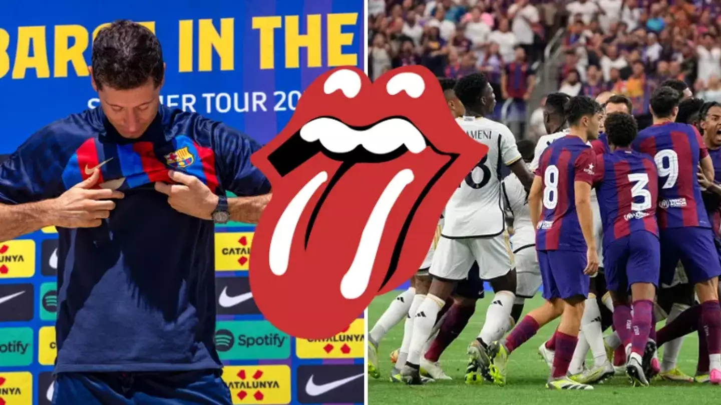 The reason why Barcelona will wear Rolling Stones logo as main shirt sponsor for El Clasico clash