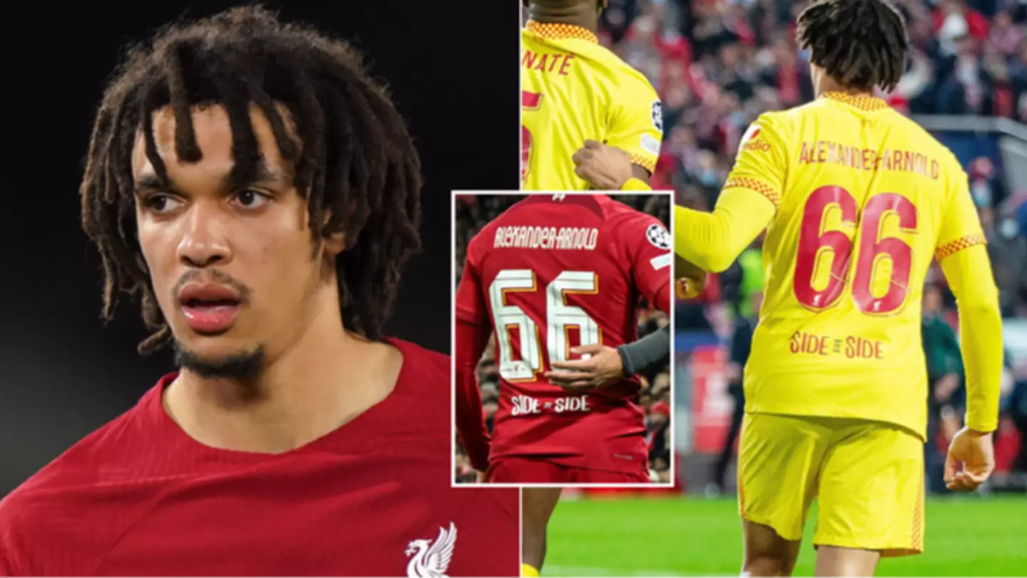 The reason behind Trent Alexander Arnold’s decision to wear the number 66 shirt for Liverpool