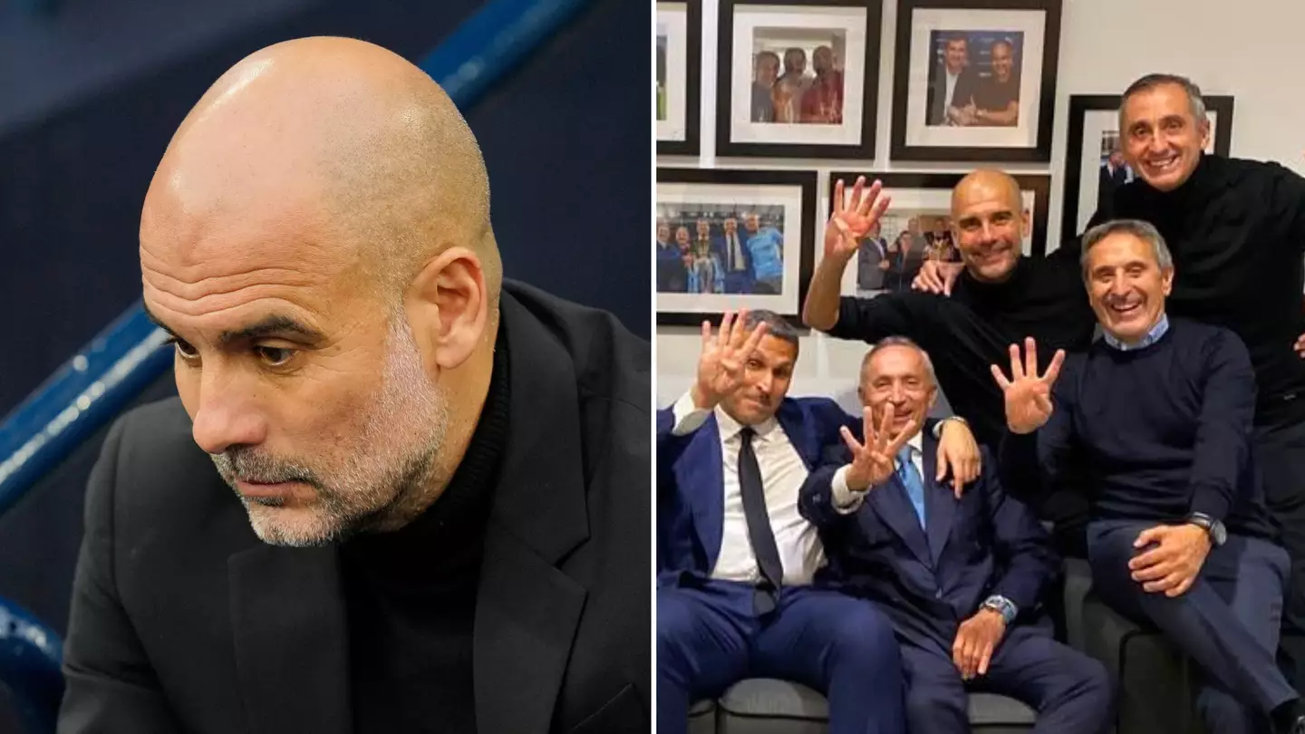 Pep Guardiola's friend forced to delete celebratory picture after Real Madrid fans rage