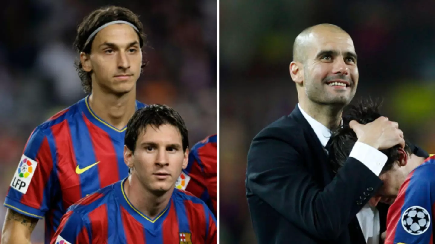 Lionel Messi was so 'worried' about Zlatan Ibrahimovic's Barcelona arrival he messaged Pep Guardiola