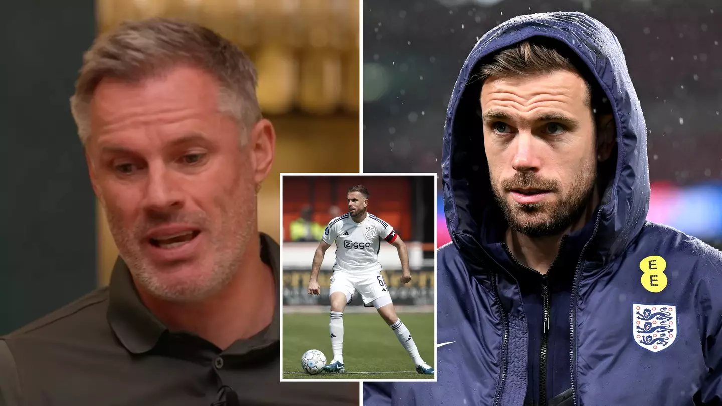 Jamie Carragher reveals concerning texts he received from Jordan Henderson before England Euro 2024 snub