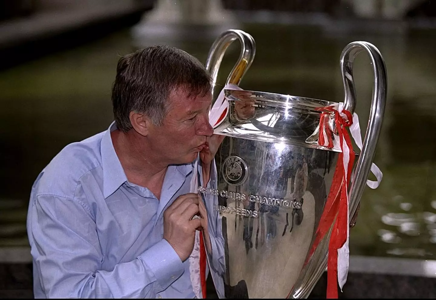 Ferguson guided United to the Treble in the 1998/99 season (Image: Getty)