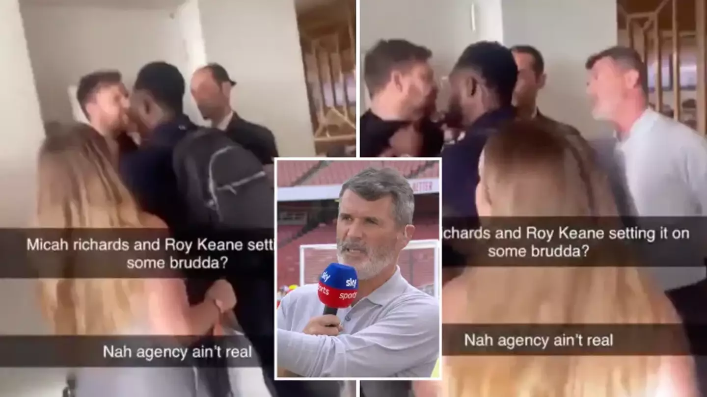 Roy Keane allegedly HEADBUTTED by a fan at the Emirates