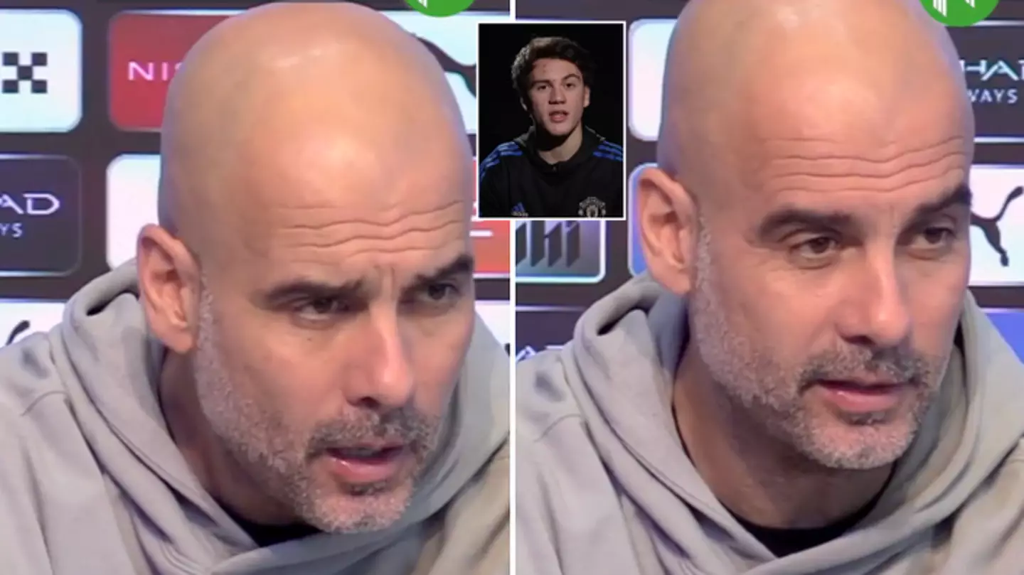 Pep Guardiola 'will speak to Puma' after Man Utd winger makes controversial claim about Man City kits