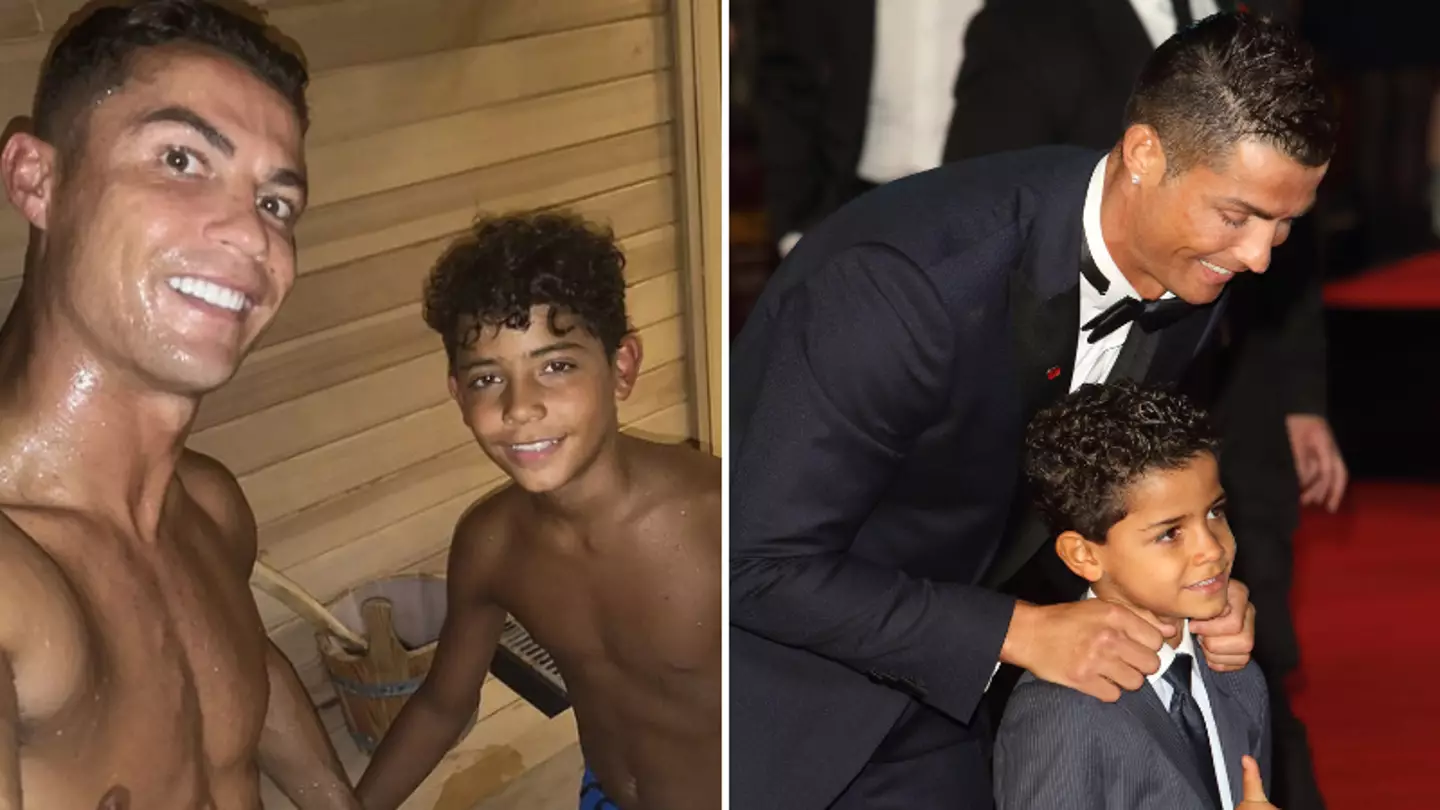 Cristiano Ronaldo Refuses To Let 11-Year-Old Son Cristiano Jr Have A Mobile Phone