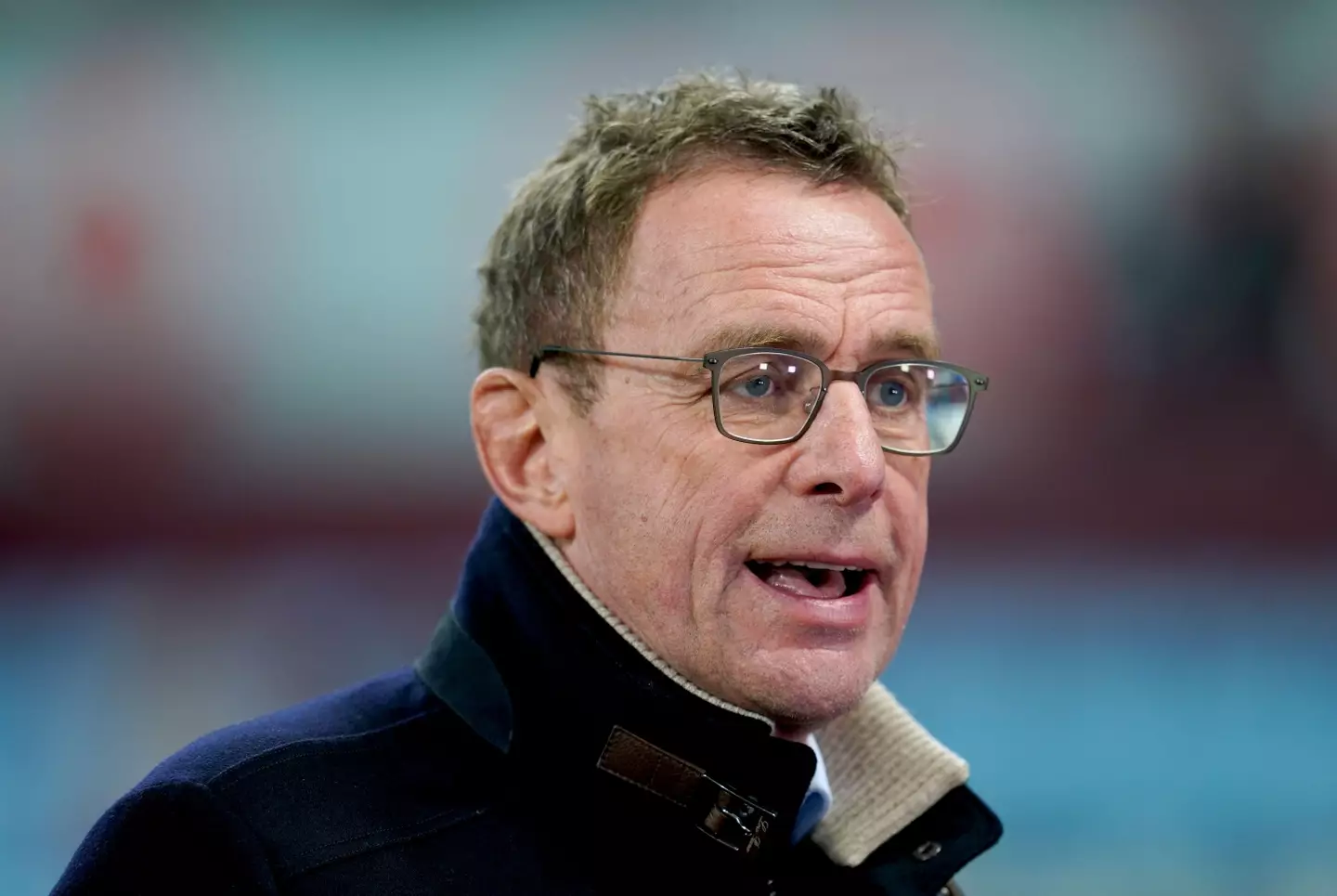 Ralf Rangnick suffered a heavy defeat to Liverpool at Anfield (Image: Alamy)