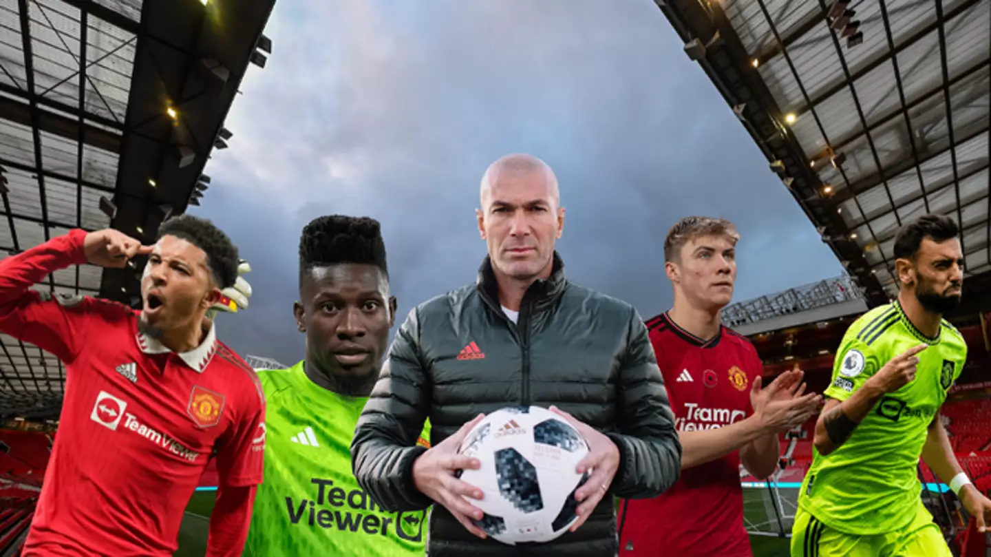 How Man Utd could line up under Zinedine Zidane if he replaces Erik ten Hag as manager