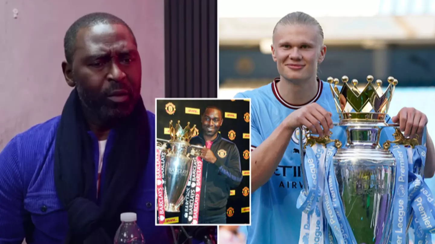 Andy Cole "couldn't give a f***" about Erling Haaland breaking his Premier League goal record