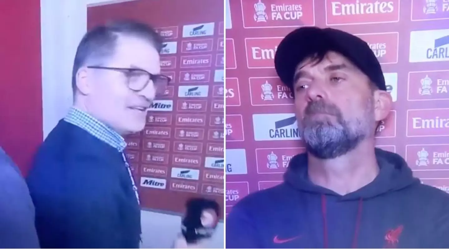 Journalist who received 'dressing down' from Jurgen Klopp hits out at Man Utd fans