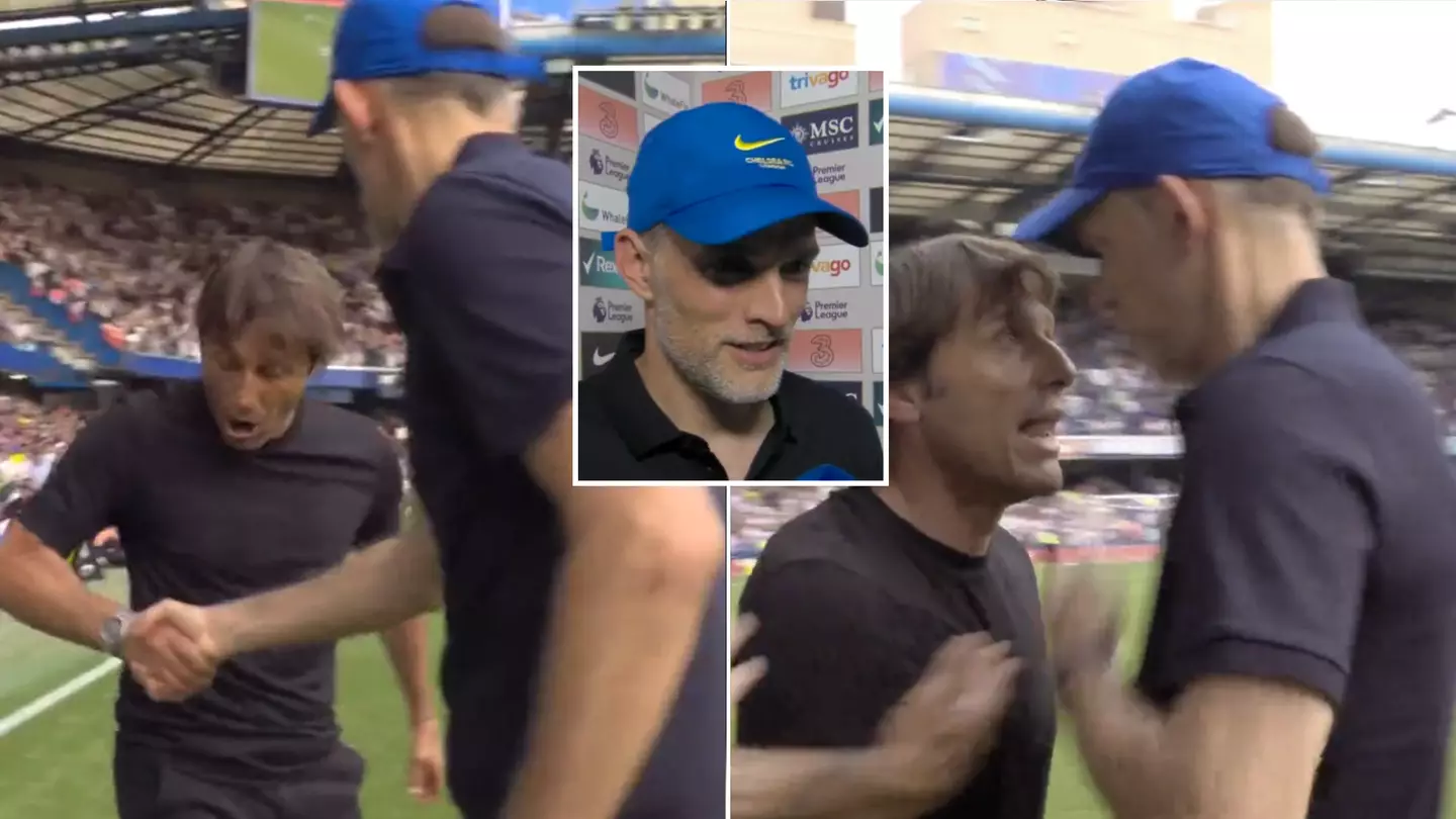 Thomas Tuchel reveals why him and Antonio Conte got heated at full time