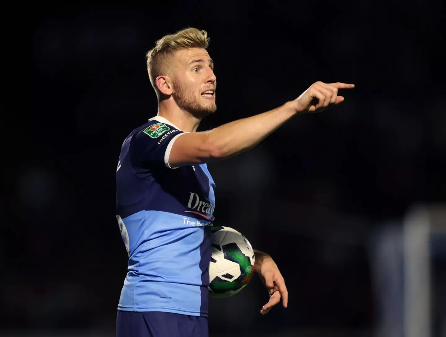 Wycombe defender Jason McCarthy pictured (