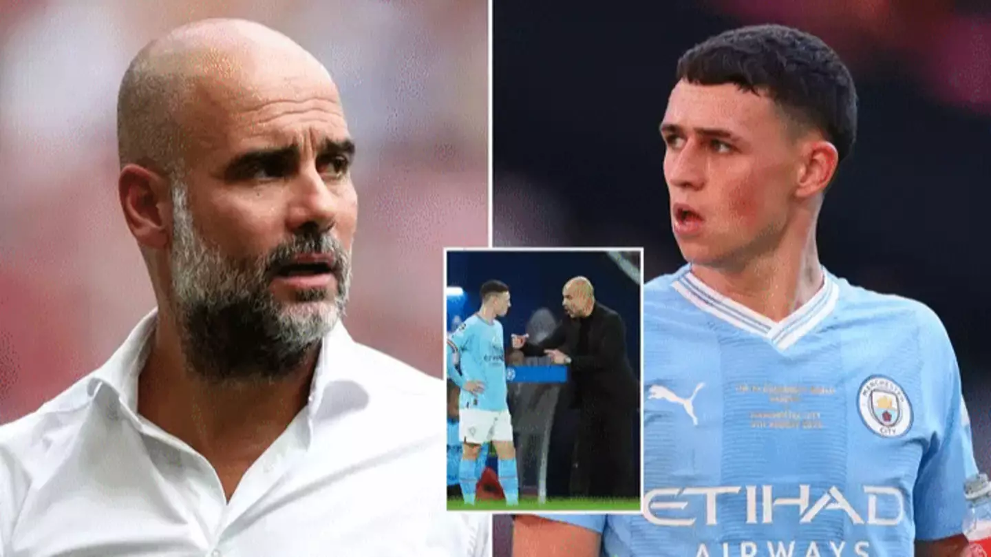 Pep Guardiola once fined himself after a brutal comment he made to Phil Foden