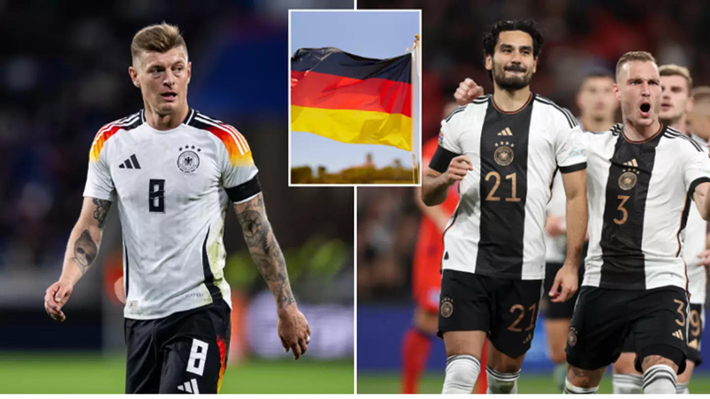 Why Germany play in white despite it not being a colour on their flag