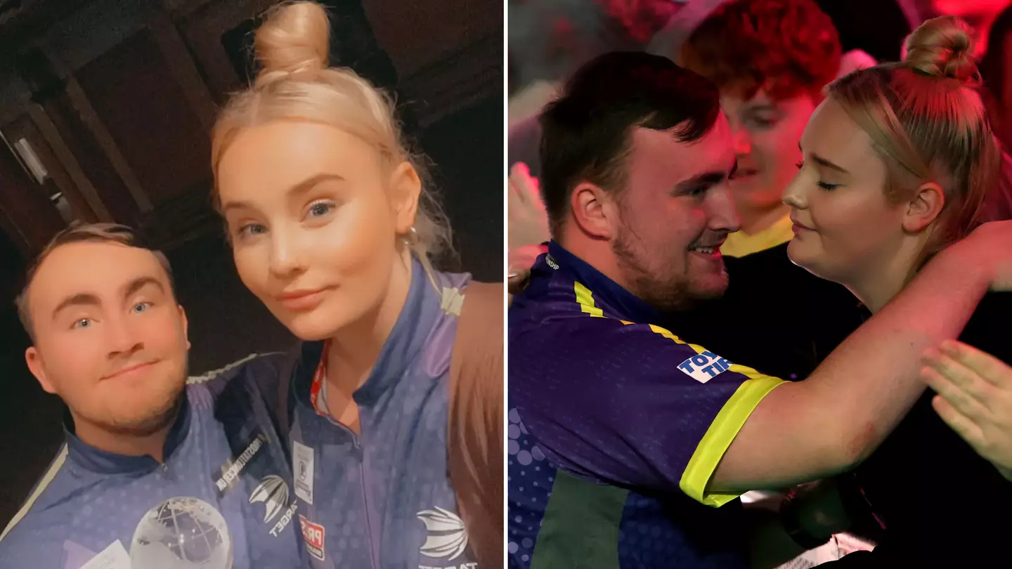 Luke Littler's girlfriend Eloise Milburn denies rumours of how her and the 16-year-old dart sensation first met