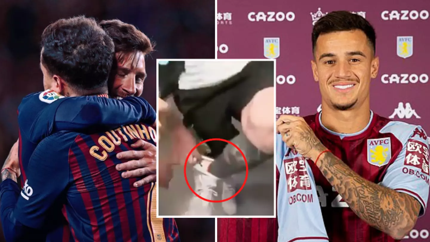 Philippe Coutinho Still Wears The Gift Lionel Messi Gave Him In 2019