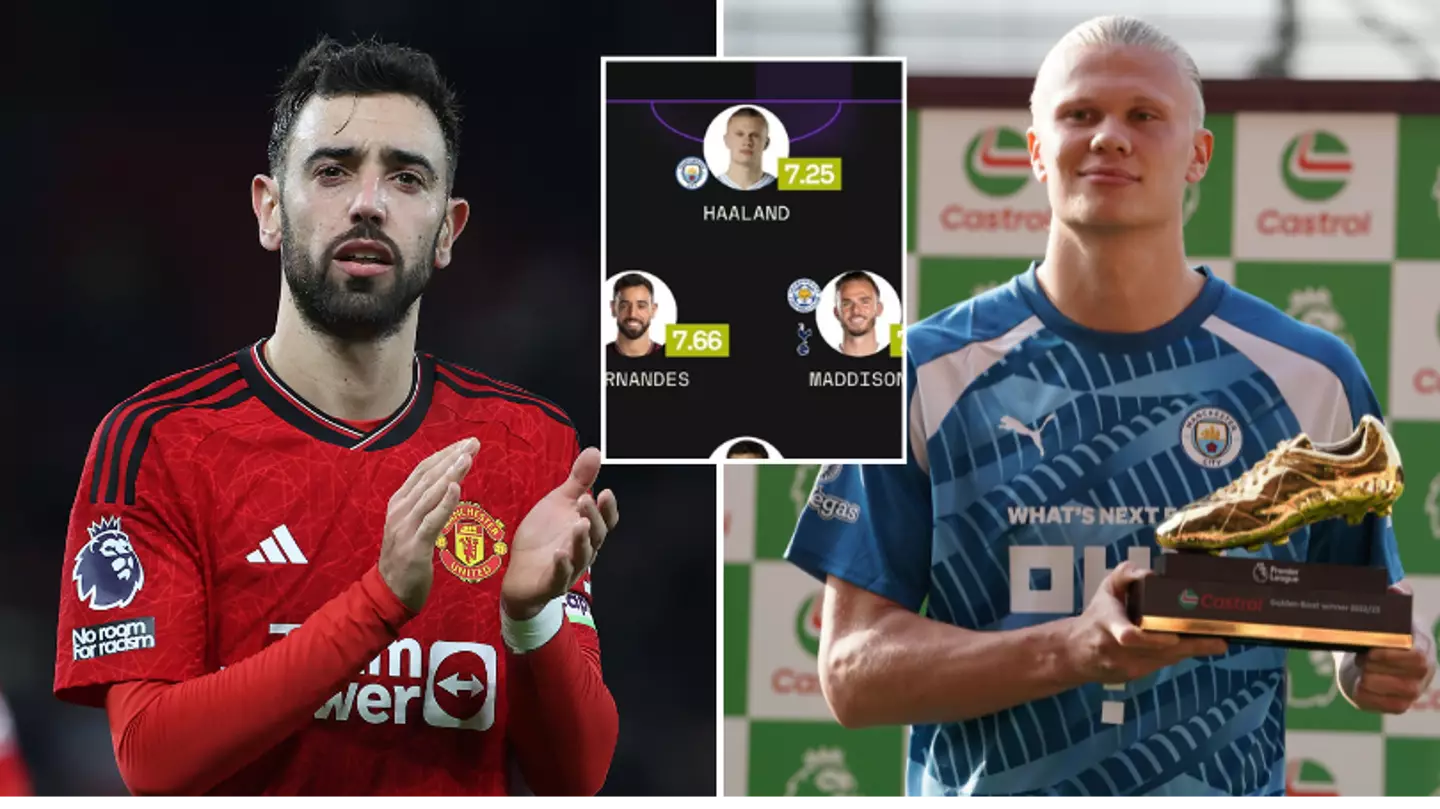 Bruno Fernandes features in Sofascore's Premier League 'Team of the Year' for 2023