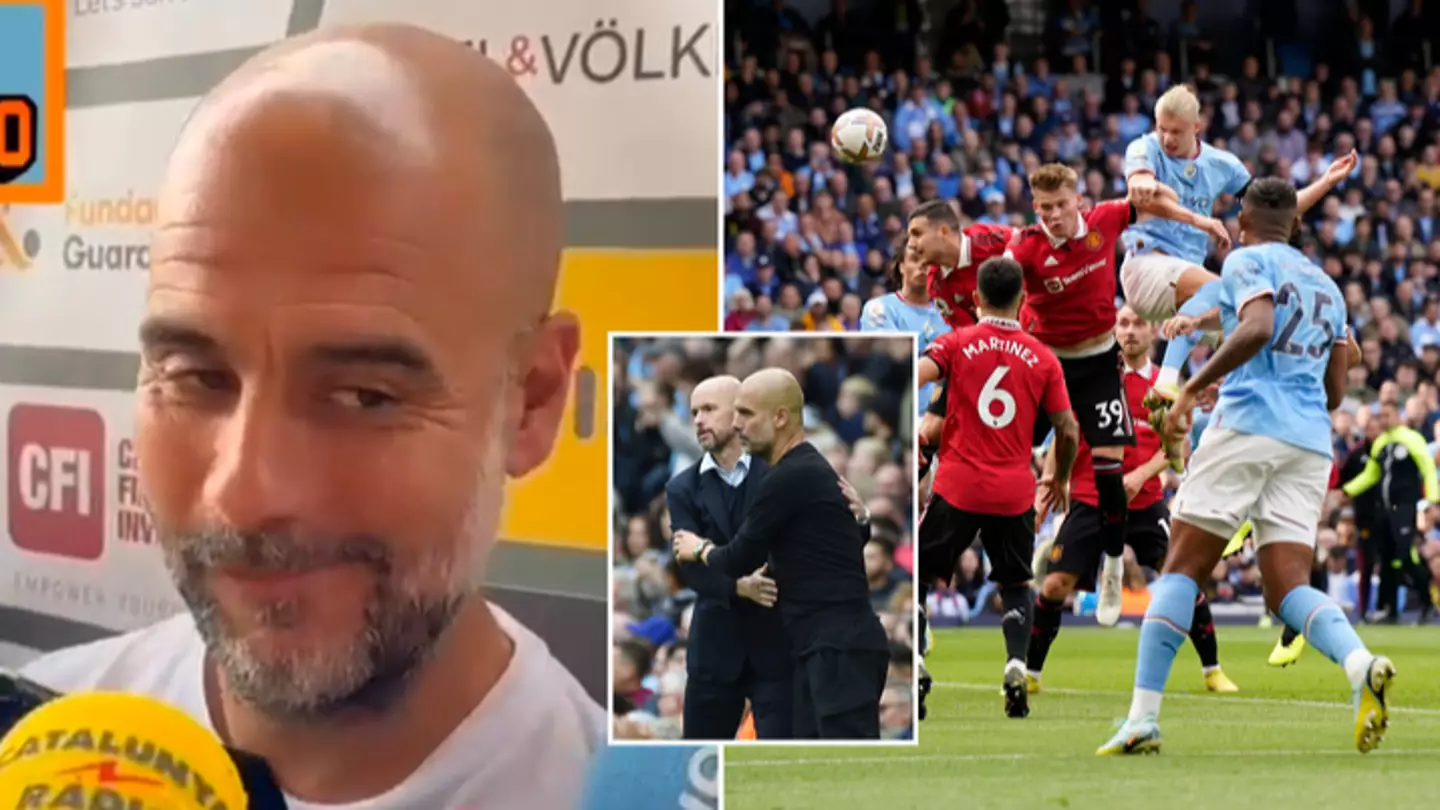 Pep Guardiola admits he was ready to do business with Man United in the January transfer window