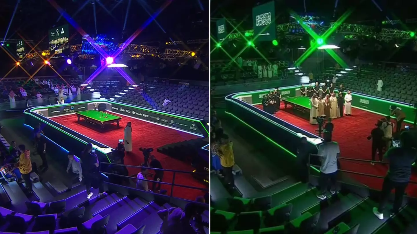 Fans slam 'embarrassing' World Masters of Snooker tournament in Saudi Arabia as damning footage emerges