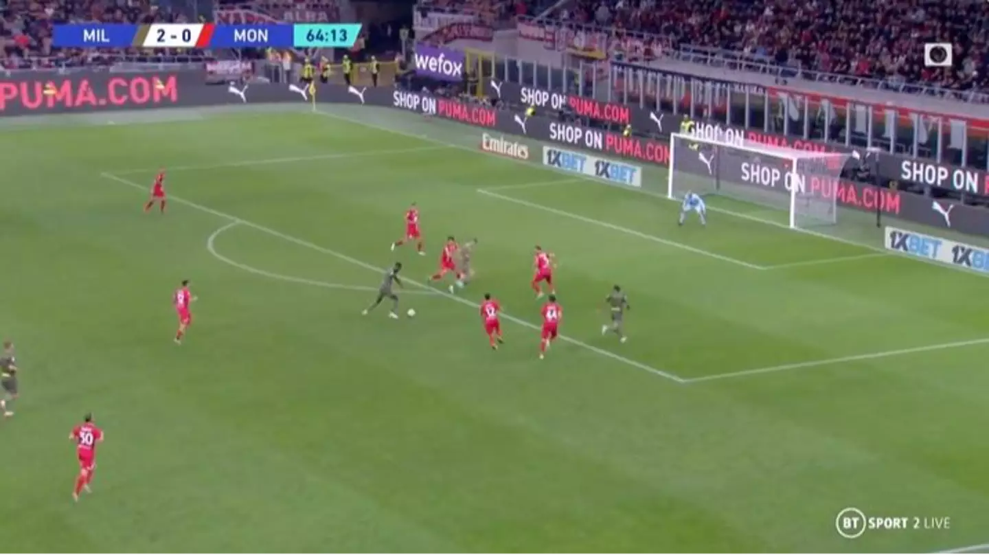 Divock Origi gets off the mark for AC Milan in style against Monza