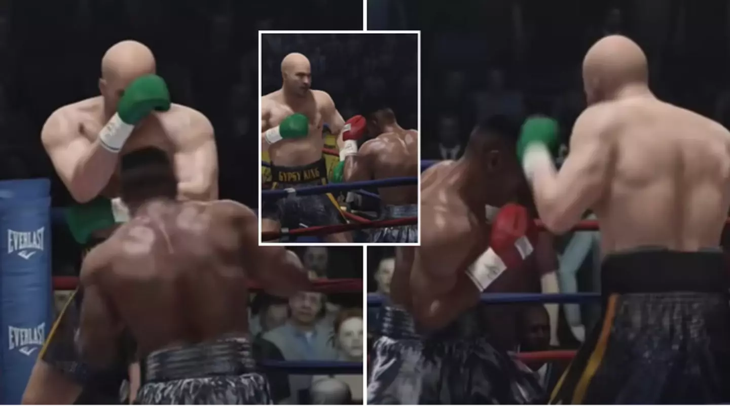 Mike Tyson vs Tyson Fury super-fight simulated and ends in brutal eighth-round KO