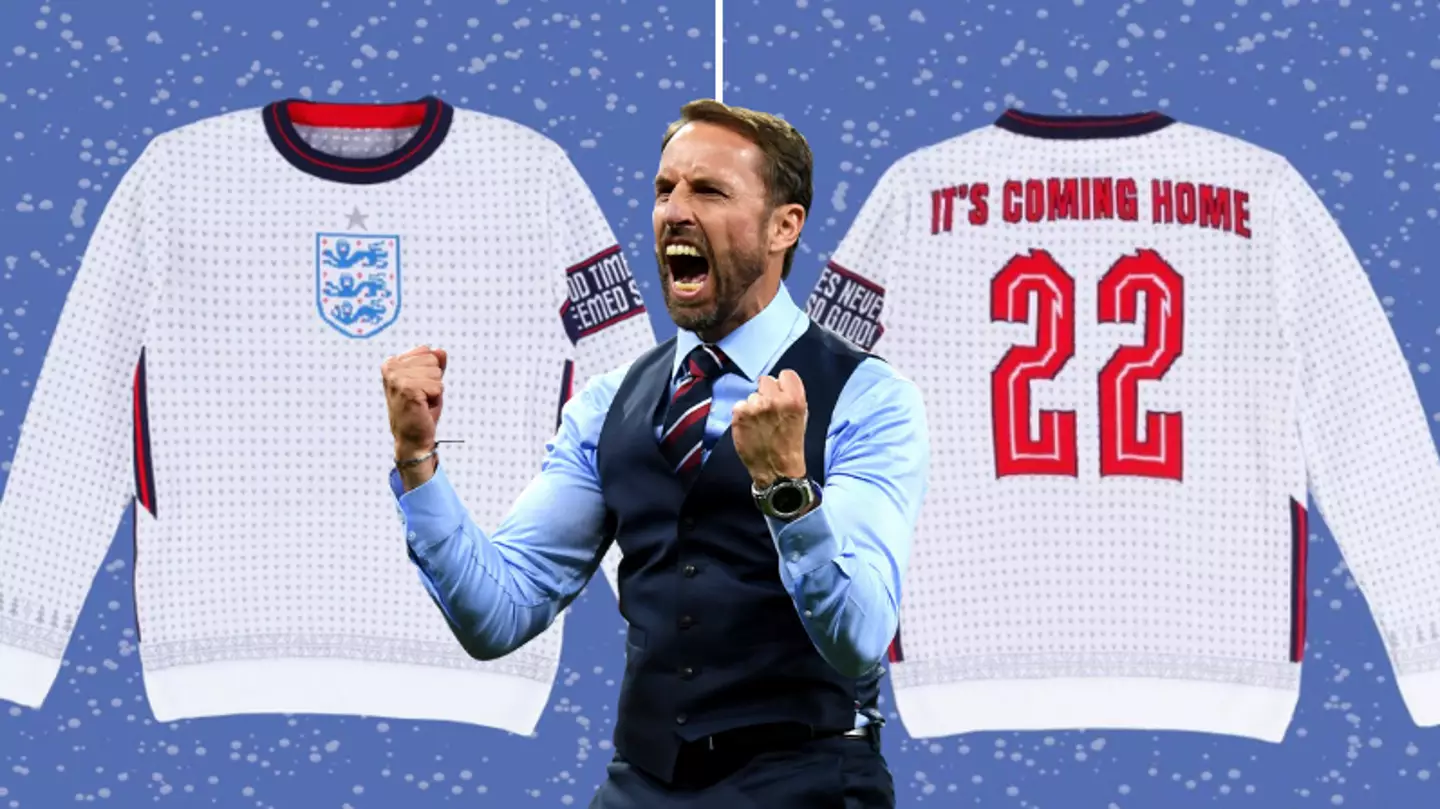 You Can Buy "It's Coming Home" Christmas Jumpers To Celebrate The Most Wonderful Time Of The Year
