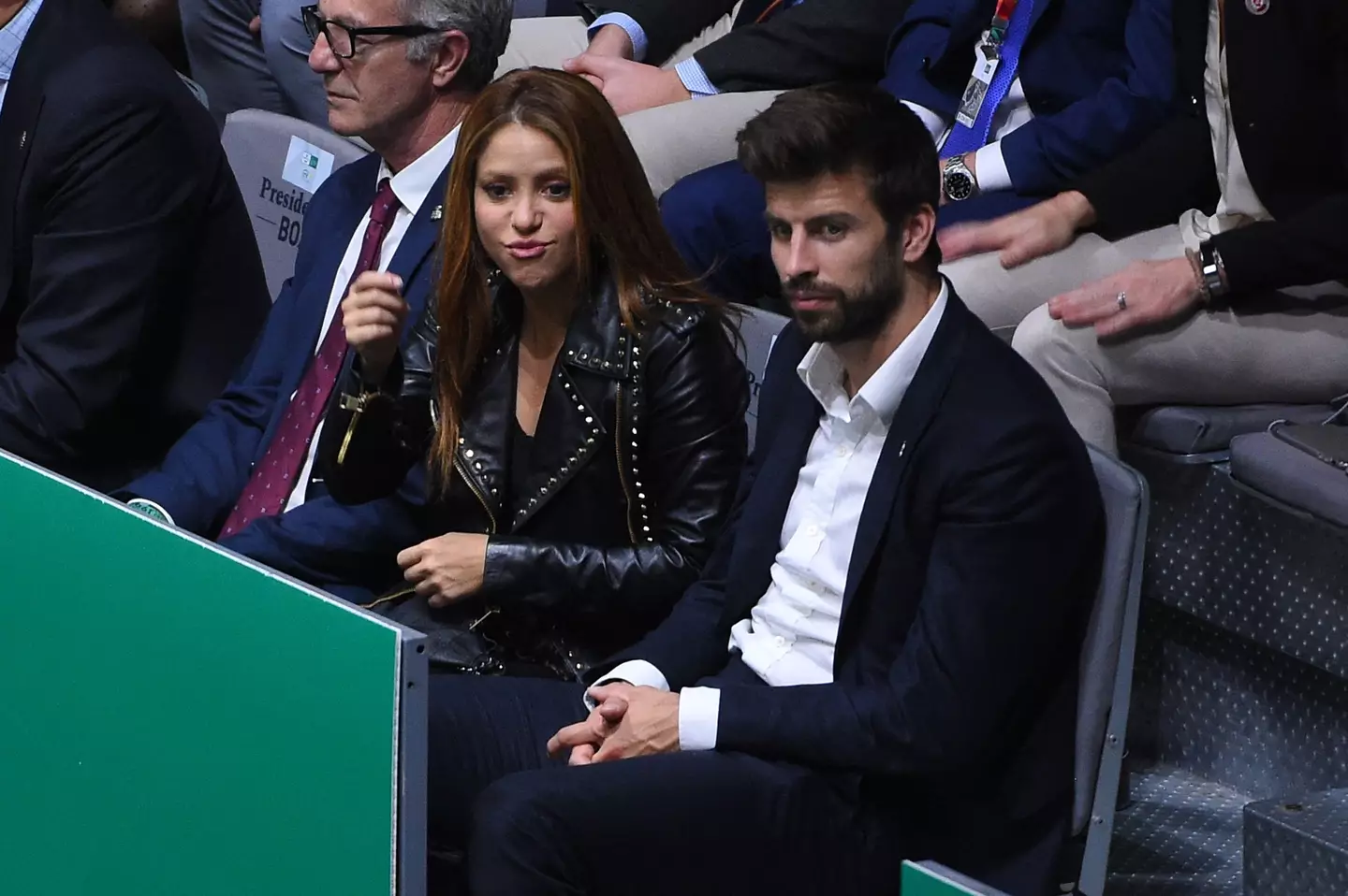 Shakira and Pique pictured together during their relationship. (Image