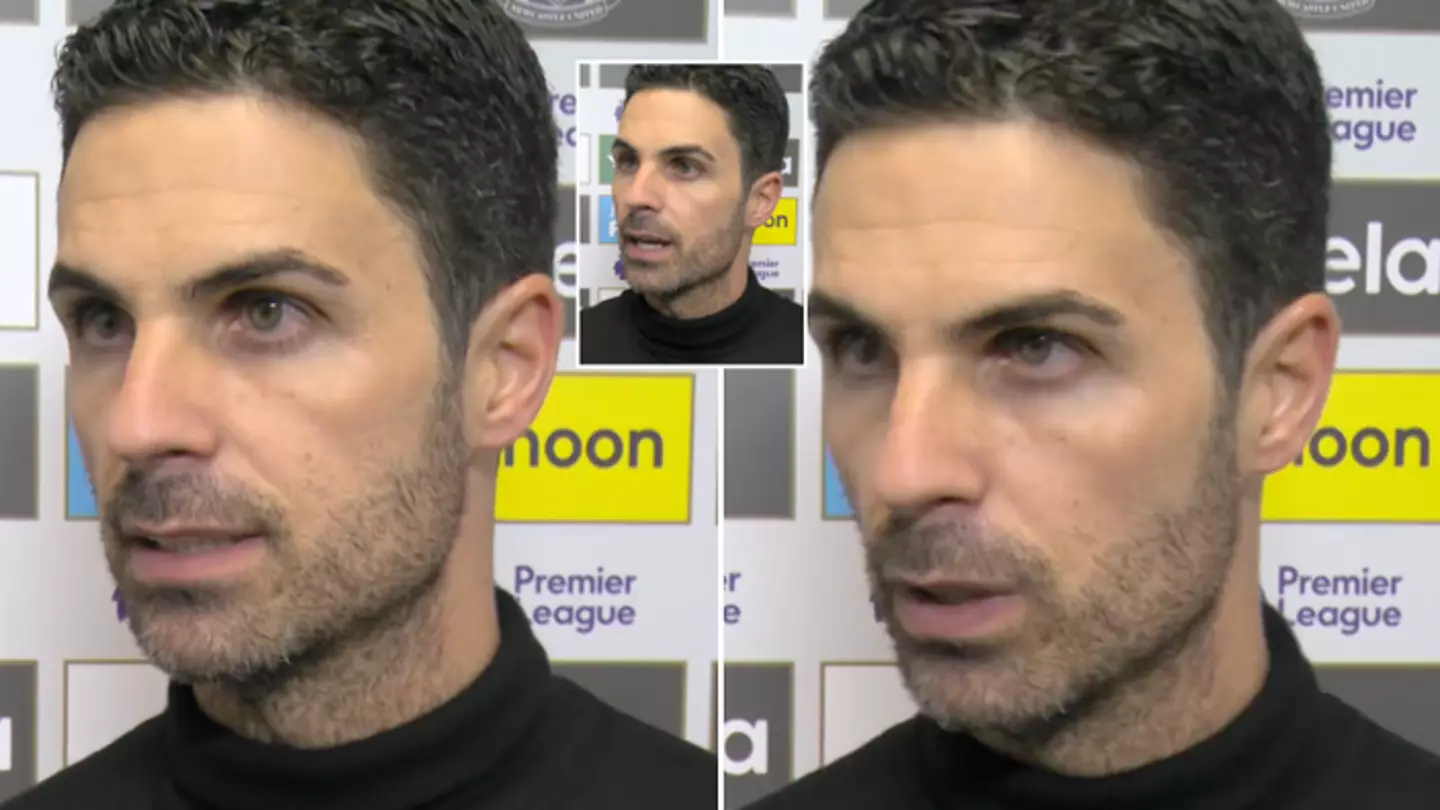 Mikel Arteta was absolutely fuming in his post match press conference after Newcastle defeat