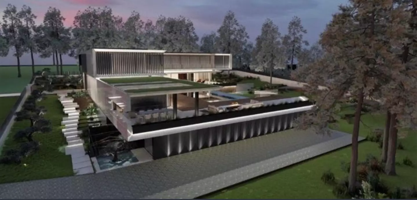 Not sure why Ronaldo's new house looks like the Avengers headquarters. Image: The Sun