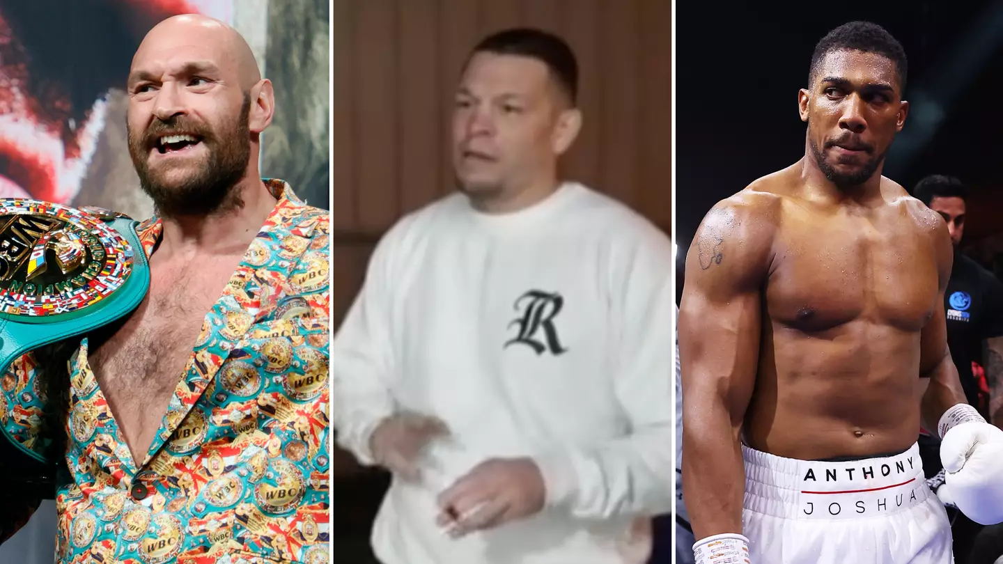 UFC legend Nate Diaz makes crazy 'real fight' claim about Tyson Fury and Anthony Joshua