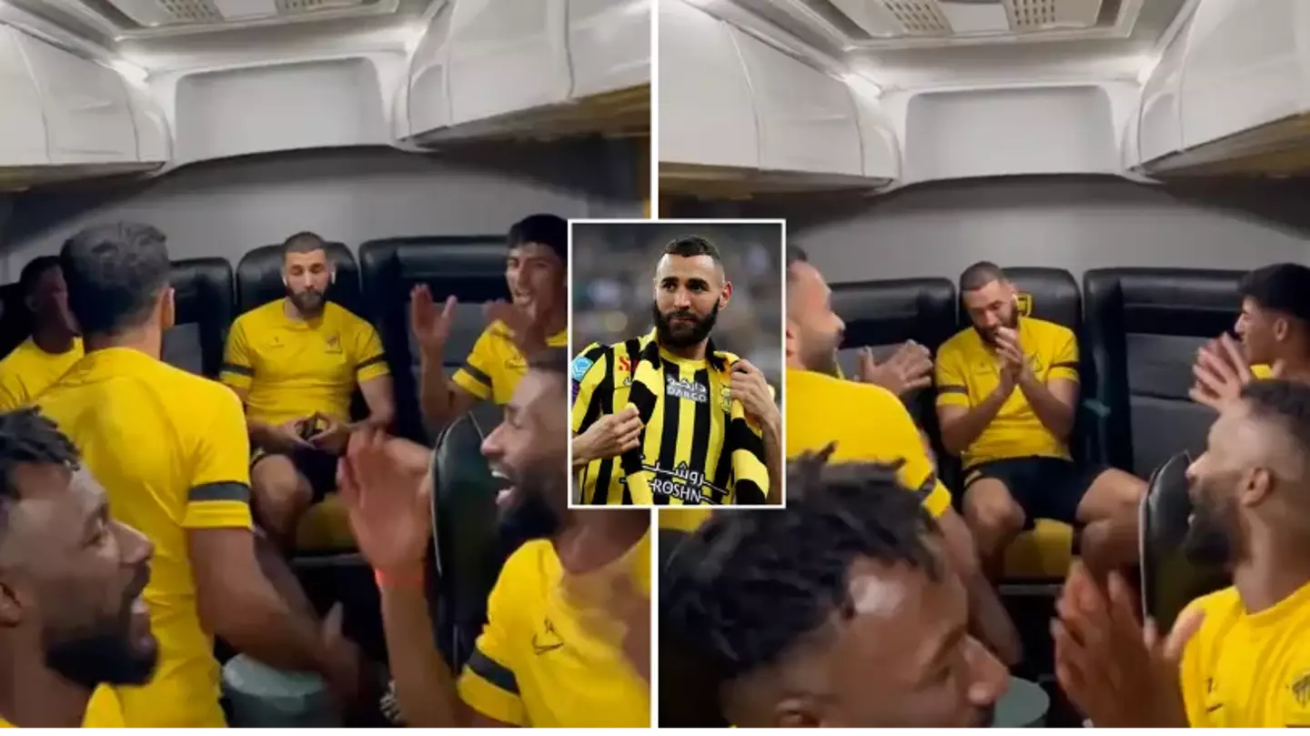 Karim Benzema 'visibly uncomfortable' as Al Ittihad teammates chant his name