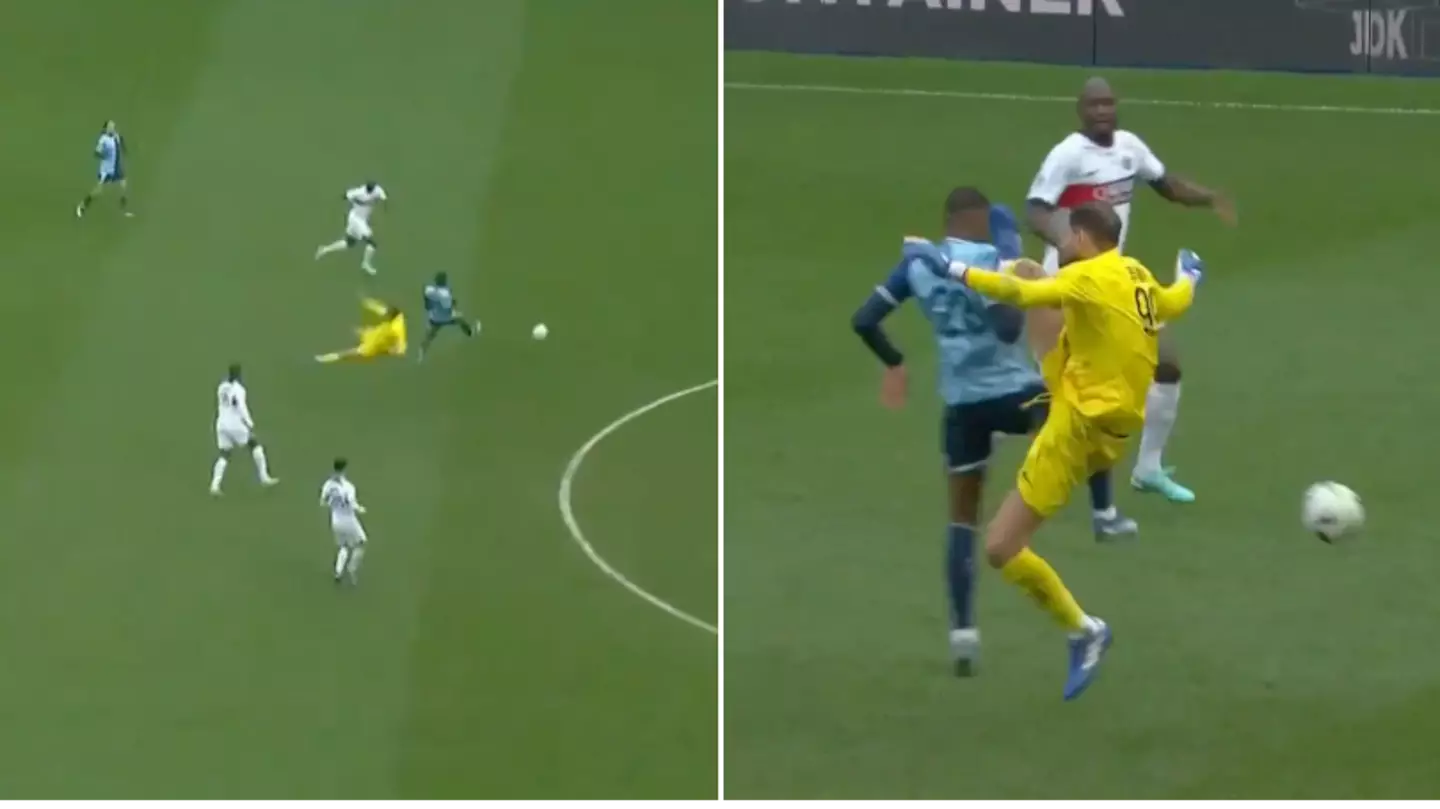 Gianluigi Donnarumma handed straight red card after moment of madness, it belongs in the WWE