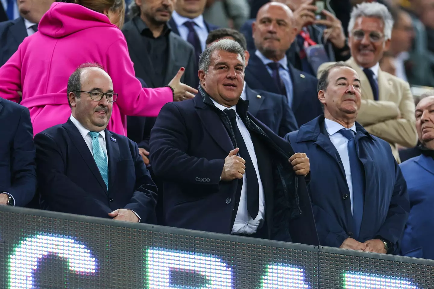 Laporta hit back at the claims. Image: Alamy