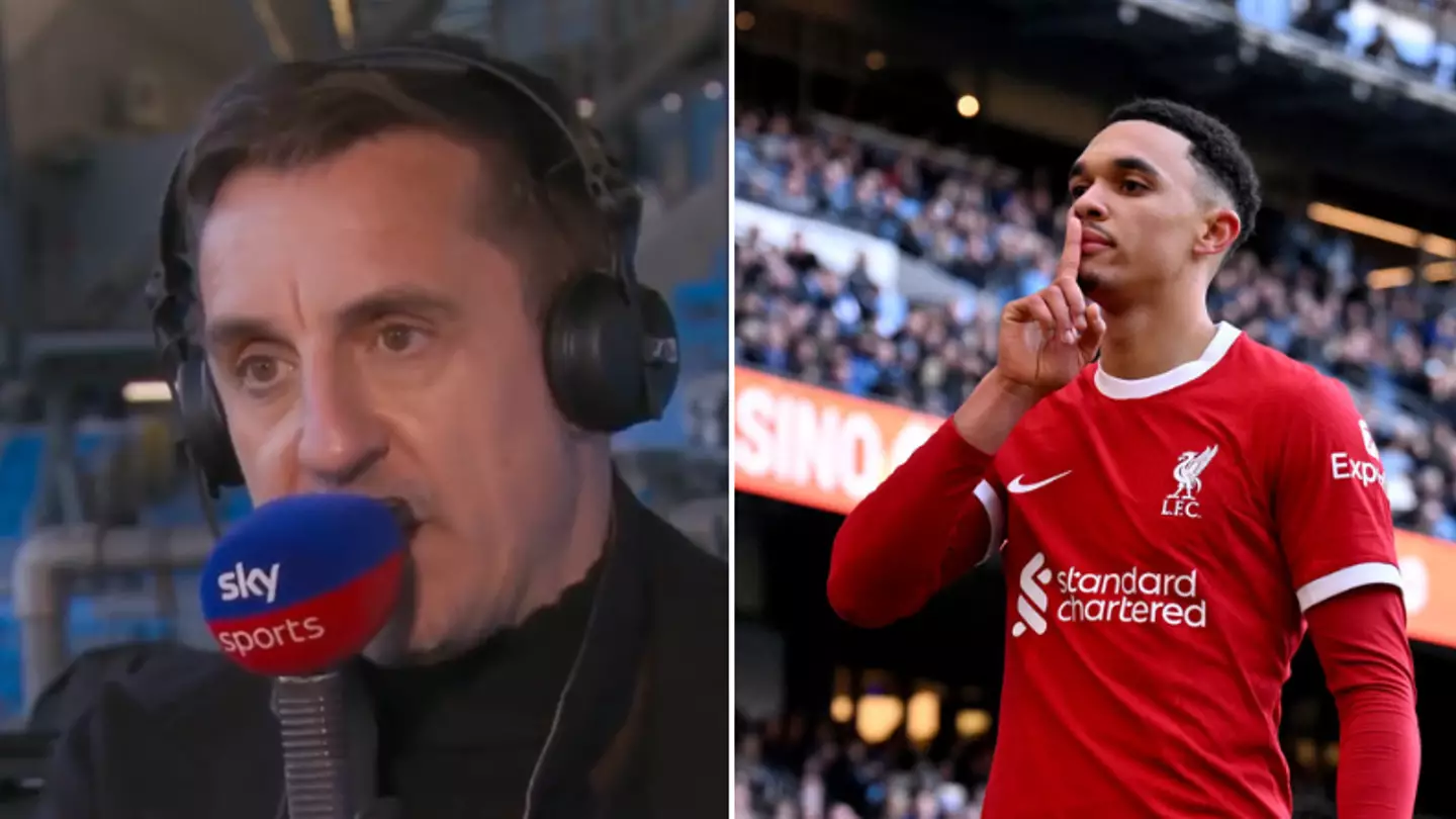 Gary Neville makes huge claim about Liverpool's Trent Alexander-Arnold, it's a controversial one