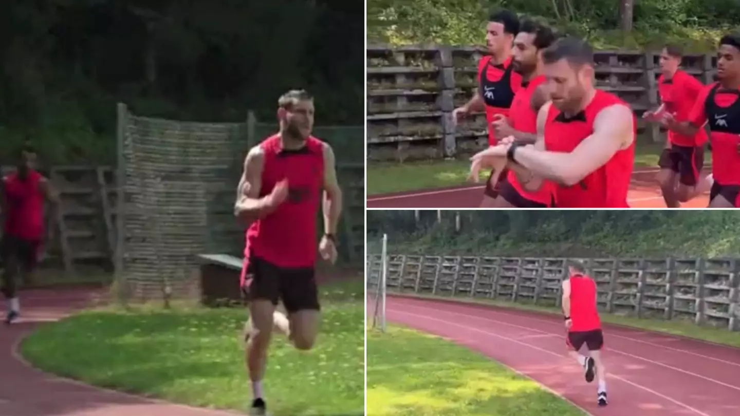Footage Shows 36-Year-Old James Milner Leaving Liverpool Teammates In The Dust In Fitness Challenge, He's An Absolute Machine