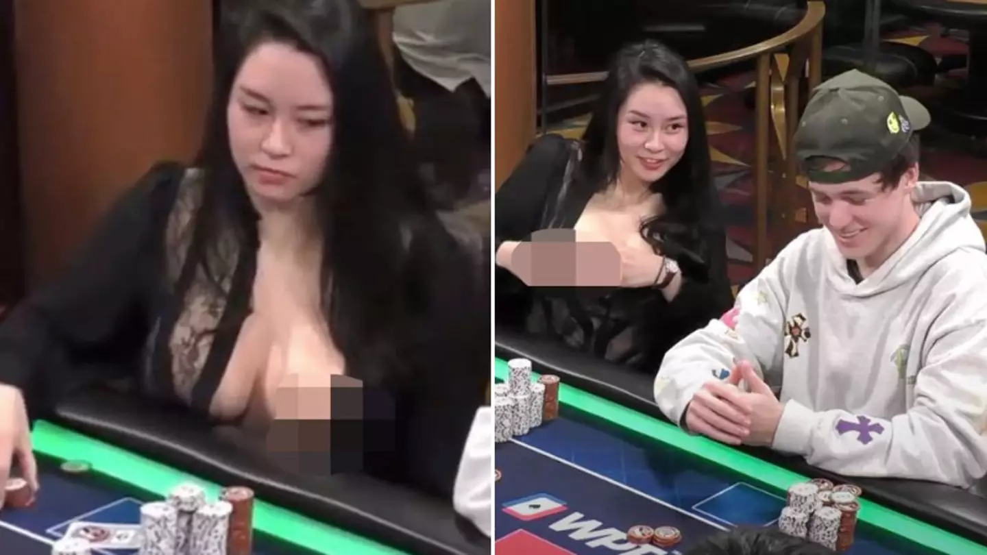 Glamorous poker player whose boob kept falling out reveals how often she  has sex - Daily Star
