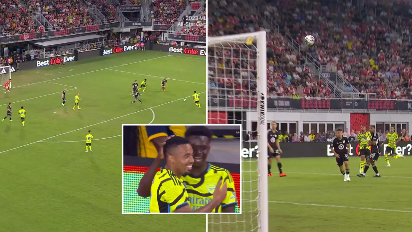 Gabriel Jesus chips MLS All Stars keeper, the American commentator called it ‘absolutely disgusting’
