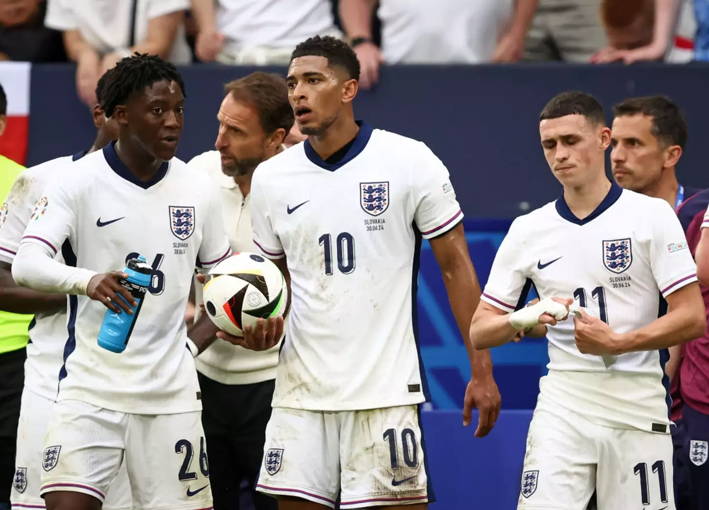 Bellingham and Foden could play as two No 10s (Image: Getty)