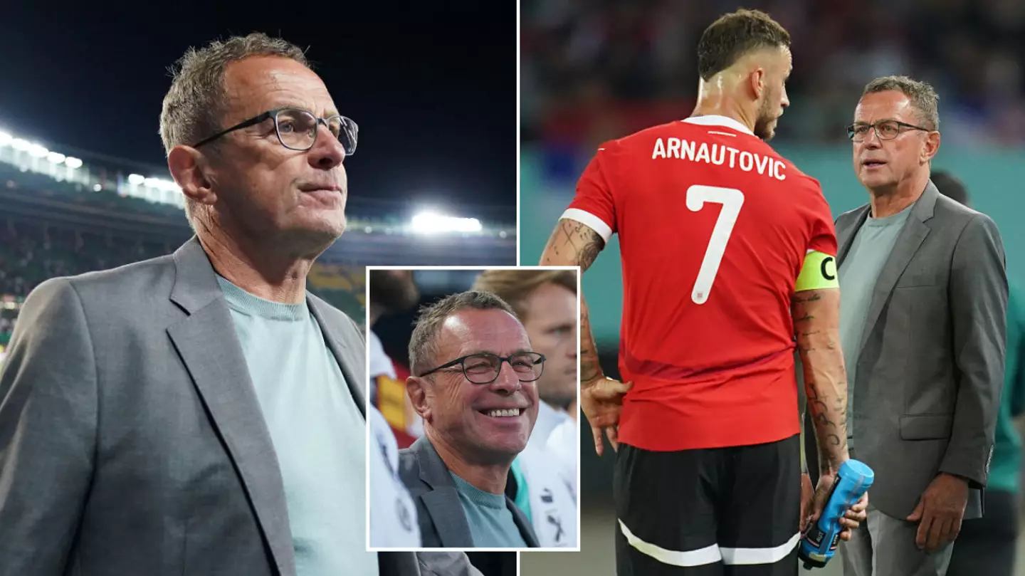 Ex-Man Utd manager Ralf Rangnick buys entire Austria squad bizarre gift ahead of Euro 2024